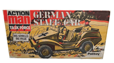 Toy car feature - Action Man Afrika Corps